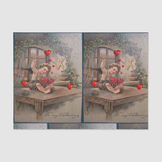 Weefselpapier Valentijnsdag Tissuepapier (Voorkant)