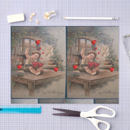 Weefselpapier Valentijnsdag Tissuepapier (Craft)