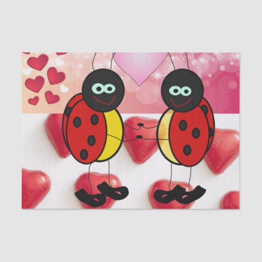 Weefselpapier Valentijnsdag Tissuepapier (Voorkant)