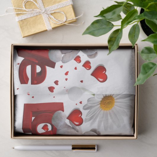 Weefselpapier Valentijnsdag Tissuepapier (Geschenk)