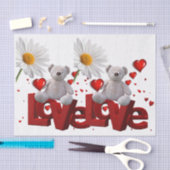 Weefselpapier Valentijnsdag Tissuepapier (Craft)