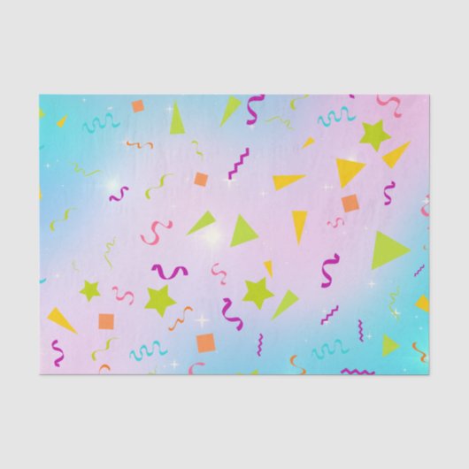 Weefselpapier van 10 lbs, confetti tissuepapier (Voorkant)