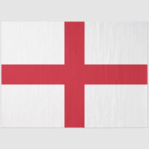 Weefselpapier van de Engelse vlag (England)