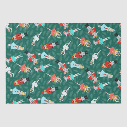 Weefselpapier van de Nutcracker Suite Tissuepapier (Voorkant)