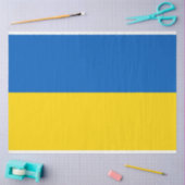 Weefselpapier van de Oekraïense vlag Tissuepapier (Craft)