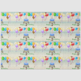 Weefselpapier van de verjaardag tissuepapier