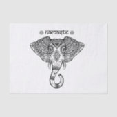 Weefselpapier van Elephant Mandala Tissuepapier (Voorkant)