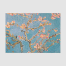 WEEFSELPAPIER VAN GOGH ALMOND BLOSSOM
