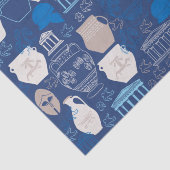 Weefselpapier van het oude Griekenland Tissuepapier (Detail)