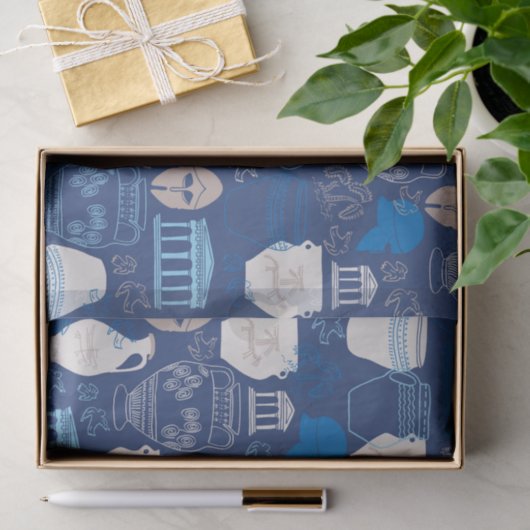 Weefselpapier van het oude Griekenland Tissuepapier (Geschenk)