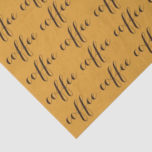 Weefselpapier van koffie van RoseWrites Tissuepapier (Detail)