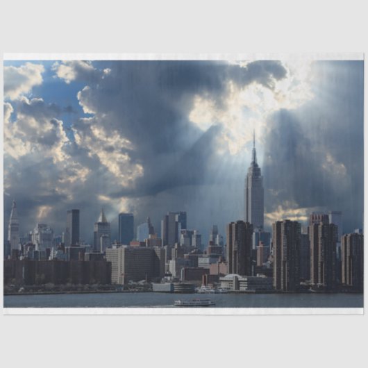 Weefselpapier van New York City Decoupage Tissuepapier (Voorkant)