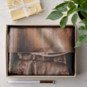 Weefselpapier Verpakking Cowboy Boots Barn Wood Ru Tissuepapier