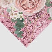 Weefselpapier Verpakking Geometrische tuin Roos Gl Tissuepapier (Detail)