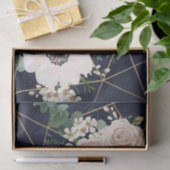 Weefselpapier Verpakking Geometrische tuin Roos ma Tissuepapier (Geschenk)