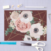 Weefselpapier Verpakking Geometrische tuinwijn Roo Tissuepapier (Craft)