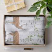 Weefselpapier Verpakking Herten Doe Buck Woodland  Tissuepapier (Geschenk)
