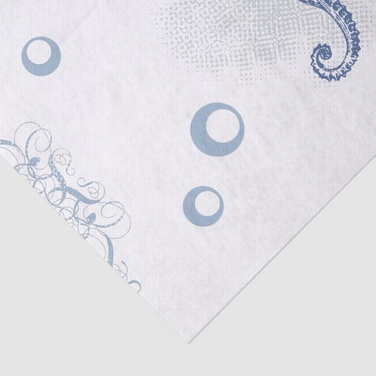 Weefselpapier Verpakking zeestrand water Tissuepapier (Detail)