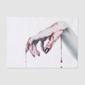 Weefselpapier Verpakking zombie bloeddruppeltje va Tissuepapier (Voorkant)