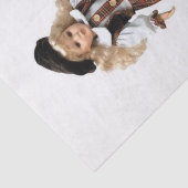 Weefselpapier Victoriaans Floral Tissuepapier (Detail)