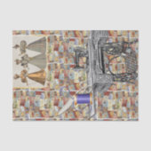 Weefselpapier Victoriaans naaien Tissuepapier (Voorkant)