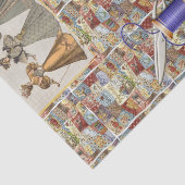 Weefselpapier Victoriaans naaien Tissuepapier (Detail)