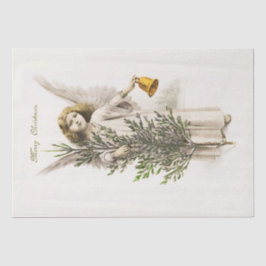 WEEFSELPAPIER : VINTAGE CHRISTMAS ANGEL TISSUEPAPIER