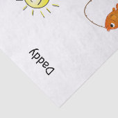 Weefselpapier Vist vissers Tissuepapier (Detail)