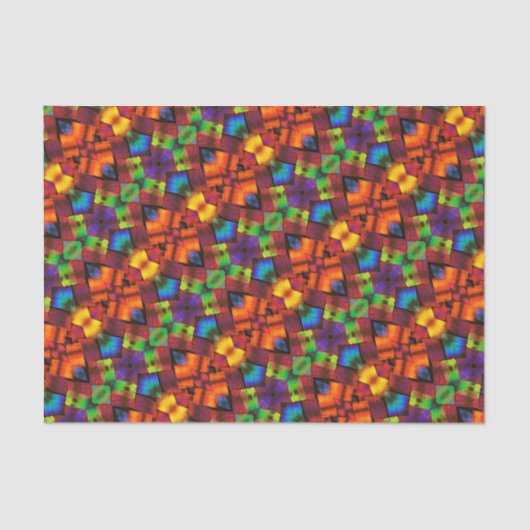 Weefselpapier - Vlinderschalen Tissuepapier (Voorkant)