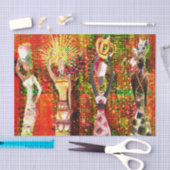 Weefselpapier voor Afrikaanse onderpanden Tissuepapier (Craft)