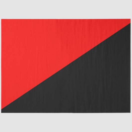 Weefselpapier voor anarchistische vlag (anarchisme tissuepapier (Voorkant)