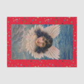 WEEFSELPAPIER VOOR ANGEL EN STARS TISSUEPAPIER (Voorkant)