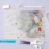 Weefselpapier voor Antiek Waterverf Wilde Nasturti Tissuepapier (Craft)