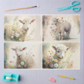 Weefselpapier voor baby lammeren tissuepapier (Craft)