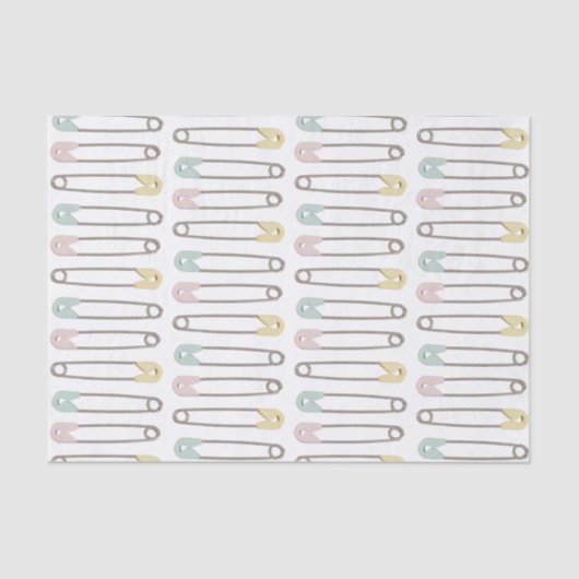 Weefselpapier voor baby shower met dunne tinten tissuepapier (Voorkant)