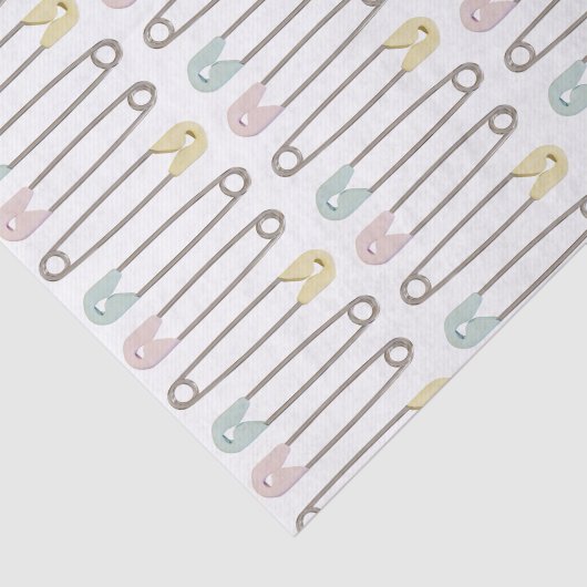 Weefselpapier voor baby shower met dunne tinten tissuepapier (Detail)