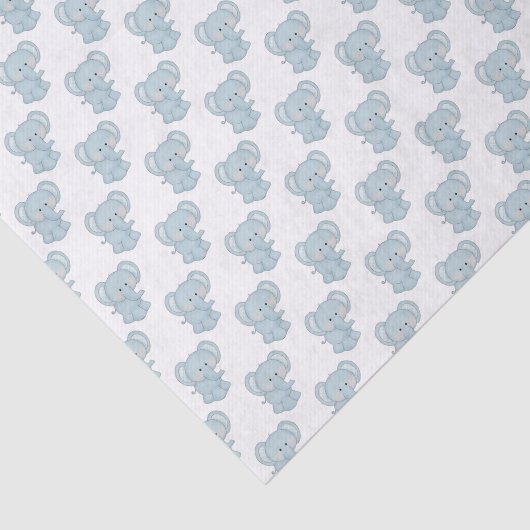 Weefselpapier voor babyblauw tissuepapier (Detail)