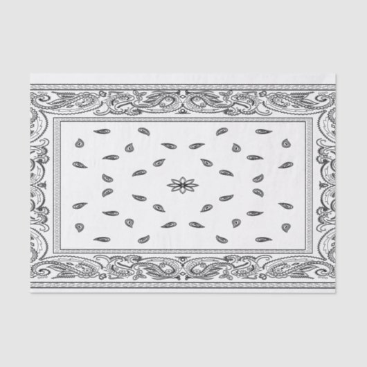 Weefselpapier voor Bandana Tissuepapier (Voorkant)