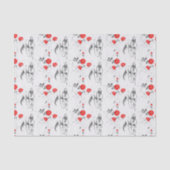 Weefselpapier voor barokpaarden tissuepapier (Voorkant)