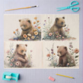 Weefselpapier voor Beren baby Tissuepapier (Craft)