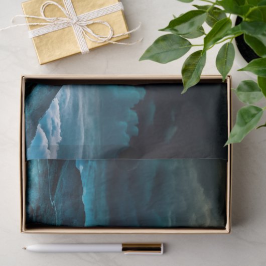 Weefselpapier voor bergen Sky Clouds Tissuepapier (Geschenk)