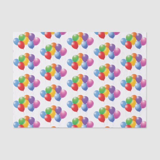 Weefselpapier voor Birthday-ballons Tissuepapier (Voorkant)