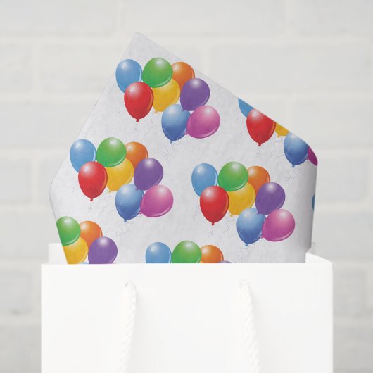 Weefselpapier voor Birthday-ballons Tissuepapier (Cadeauzakje)