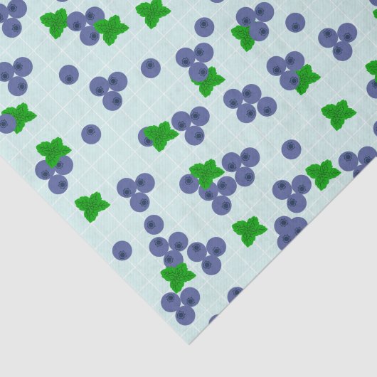 Weefselpapier voor blauwe bosbessen tissuepapier (Detail)