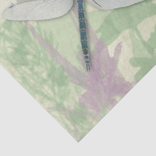 Weefselpapier voor blauwe libellen tissuepapier (Detail)