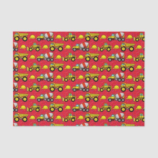 Weefselpapier voor bouwterrein tissuepapier (Voorkant)