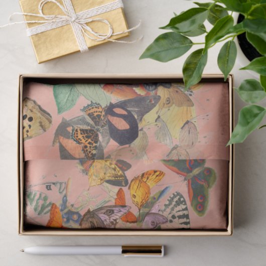 Weefselpapier voor BUTTERFLES Tissuepapier (Geschenk)