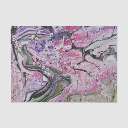 Weefselpapier voor Cherry Blossom Tissuepapier (Voorkant)