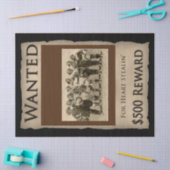  Weefselpapier voor Cowgirl Tissuepapier (Craft)