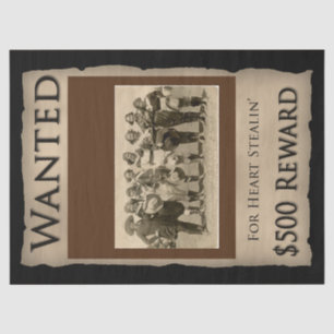 Weefselpapier voor Cowgirl Tissuepapier